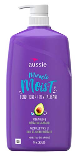 Aussie Conditioner Miracle Moist 26.2 Ounce Pump (778ml) (3 Pack)