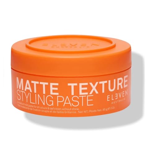 ELEVEN AUSTRALIA Matte Texture Styling Paste Natural Ingredients For a Natural Hold - 3 Oz