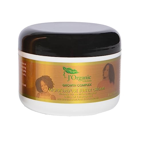 J'Organic Solutions Daily Hair Moisturizer with Marshmallow Root & Avocado Oil - for Curly & Textured Hair - 8oz