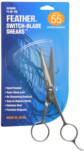 Feather No.55 Switch-Blade Shear, 5.5 Inch
