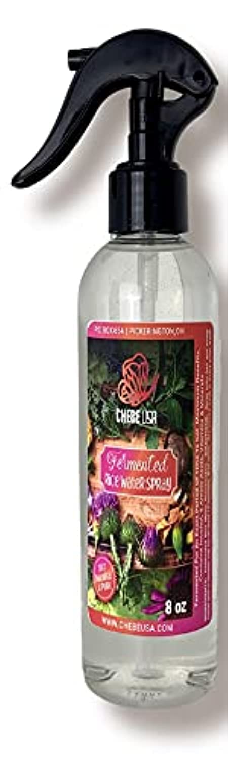 Uhuru Naturals Rice Water Spray - Nature's Protein Treatment (8 oz) - pH Balanced - We have perfected our Fermented Rice Water to a Science for an exact period of time 4 Maximum Benefits