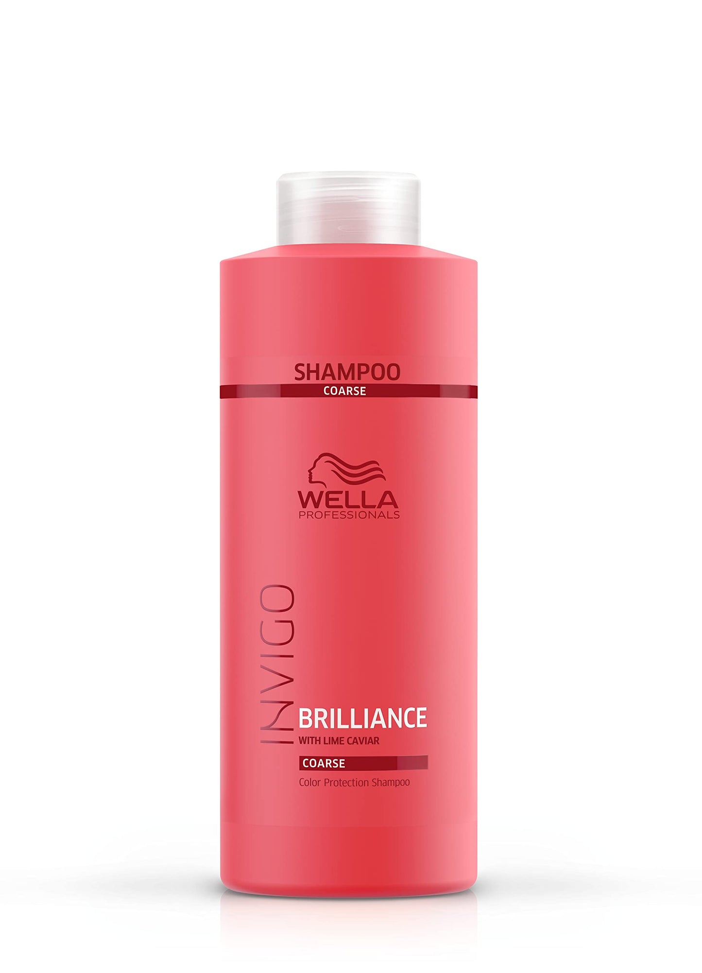 Wella Professionals Invigo Brilliance Shampoo for Coarse Hair, Color Protecting & Color Vibrancy, 33.8 Fl oz