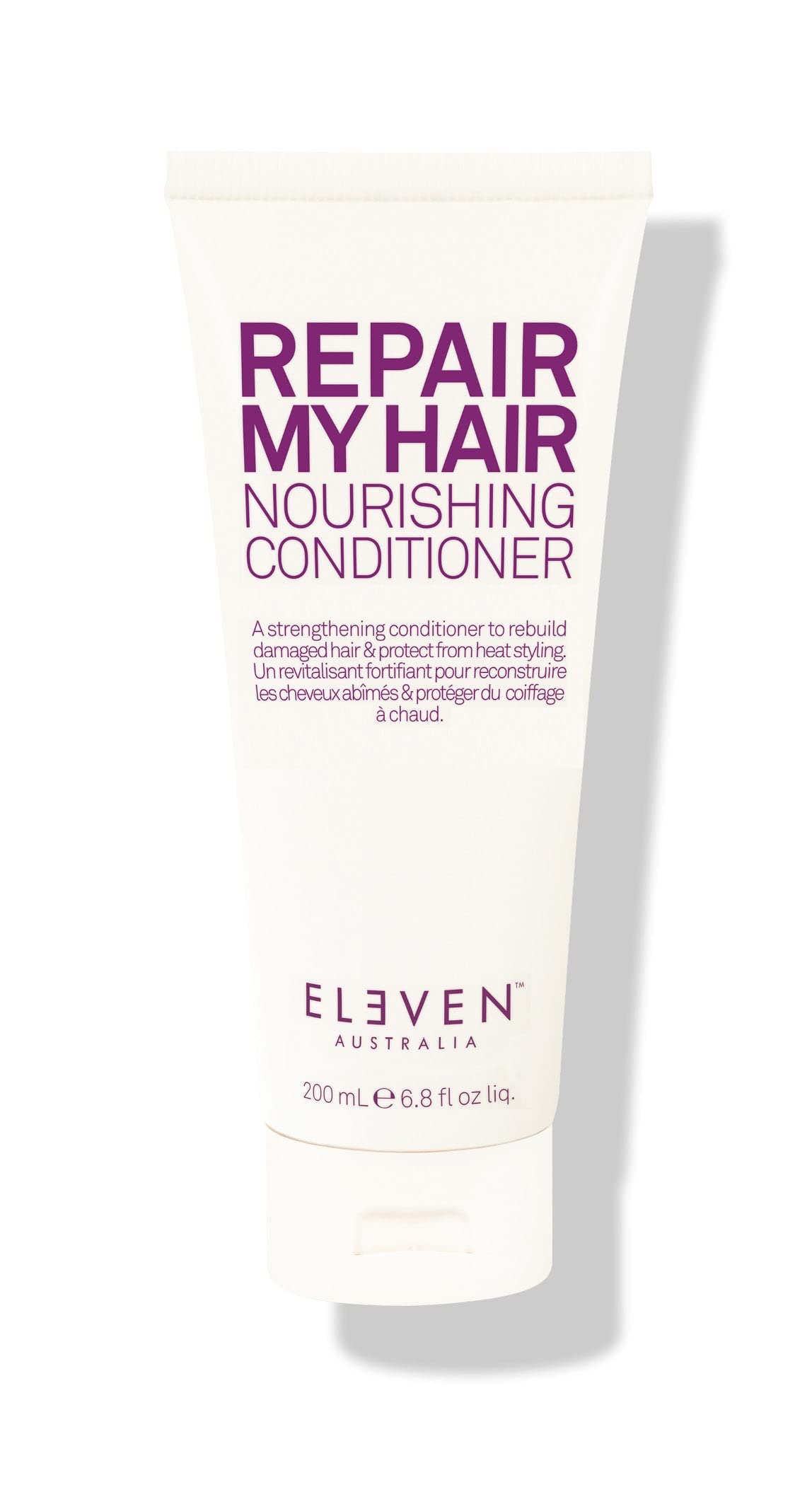 ELEVEN AUSTRALIA Repair My Hair Nourishing Conditioner Rebuild Damaged Hair & Protect From Heat Styling - 6.8 Fl Oz