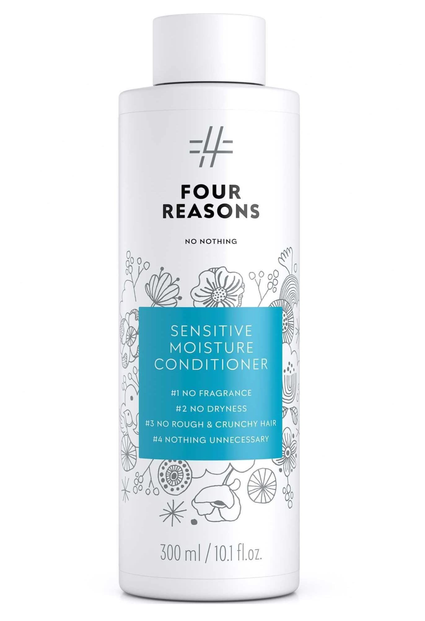 No nothing Sensitive Moisture Hair Conditioner - Fragrance Free Conditioner - Hypoallergenic, Phthalate Free, Paraben Free, Vegan & Unscented Conditioner - Moisturizing Scalp Conditioner – 10.15 oz