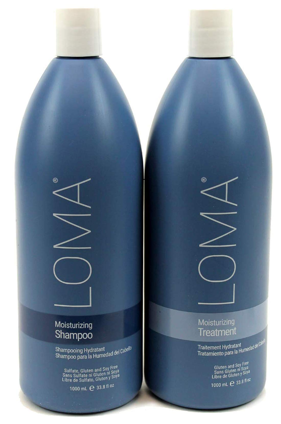 LOMA Moisturizing Shampoo and Moisturizing Treatment (DUO PACK) 33 Ounce (Liter)