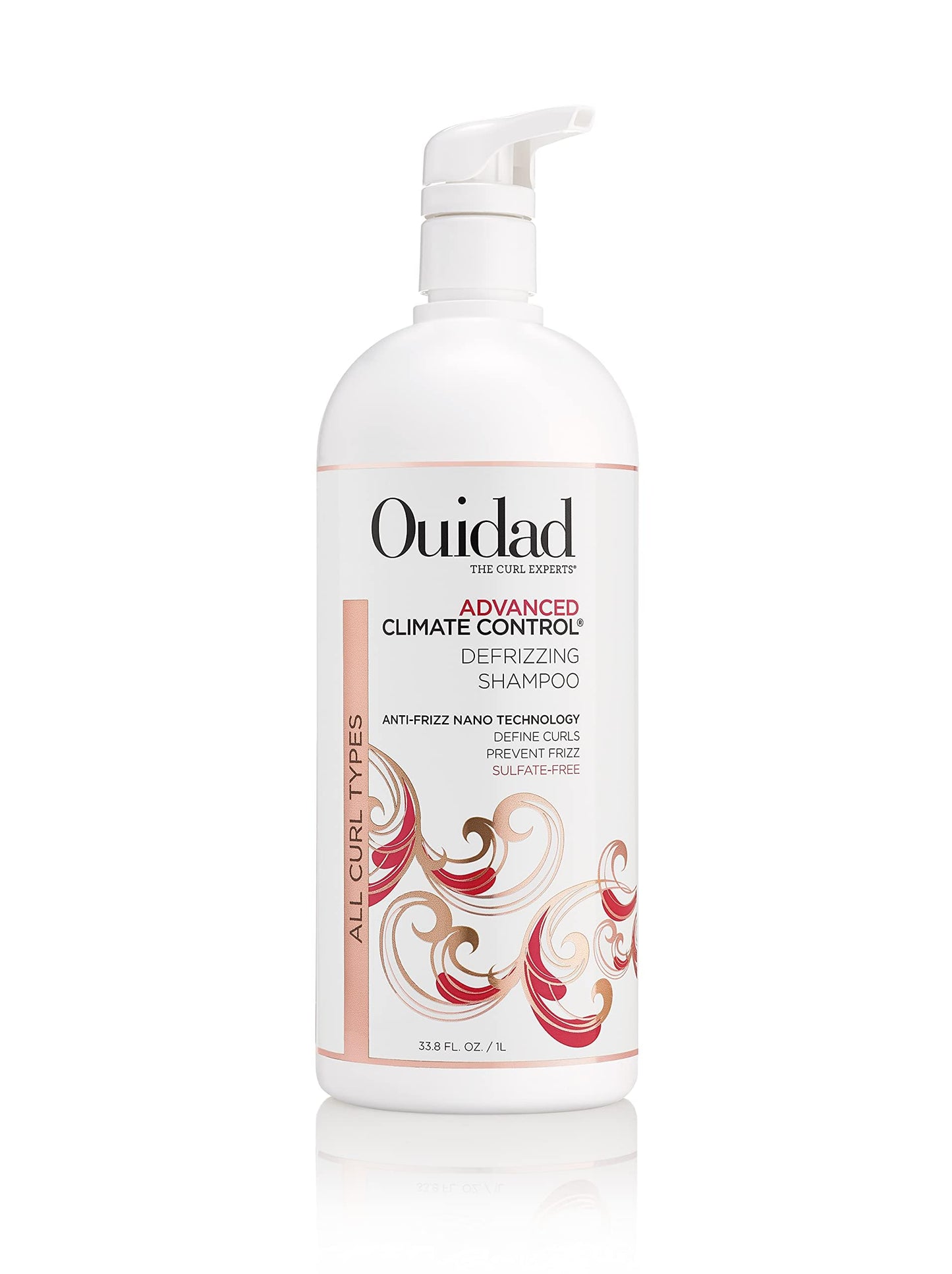 Ouidad Advanced Climate Control Defrizzing Shampoo, 33.8 Fl Oz ( Packaging may Vary )