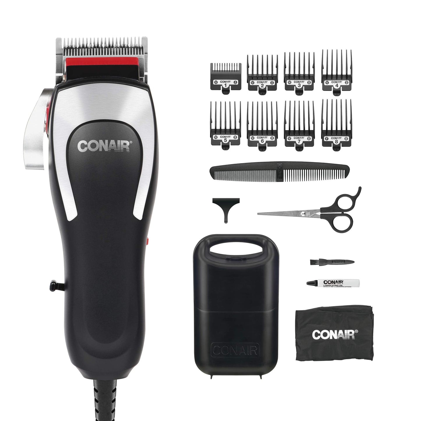 Conair Barber Hair Clippers, Barbershop Series Professional 20-Piece Hair Cutting Kit