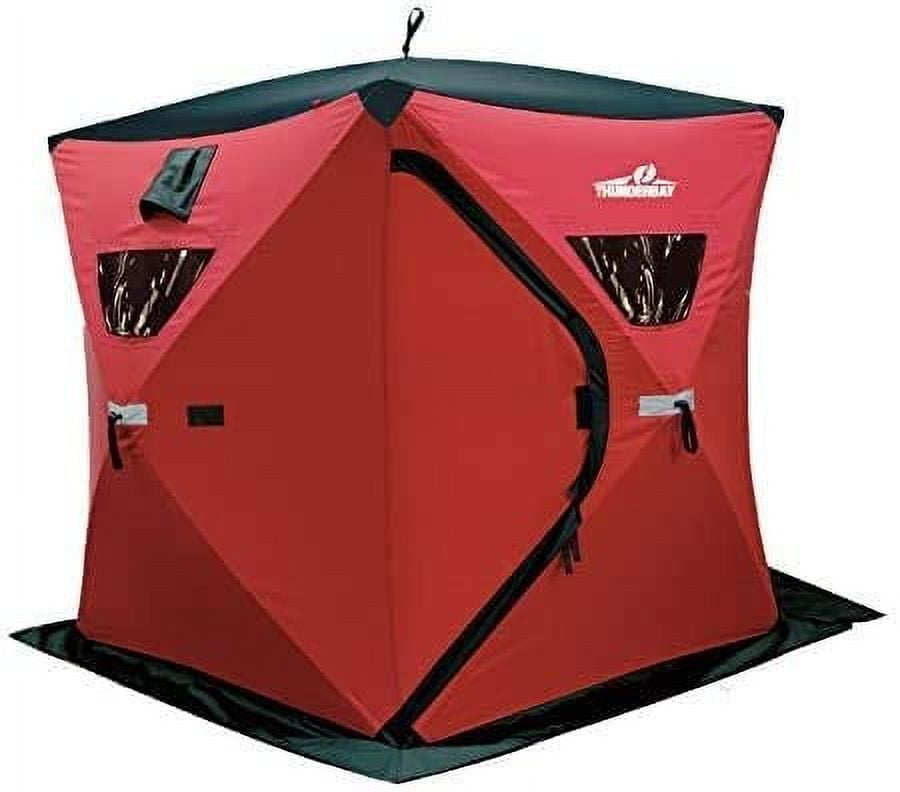 THUNDERBAY Ice Cube Series Pop-Up Portable 2 Person Ice Fishing Shelter