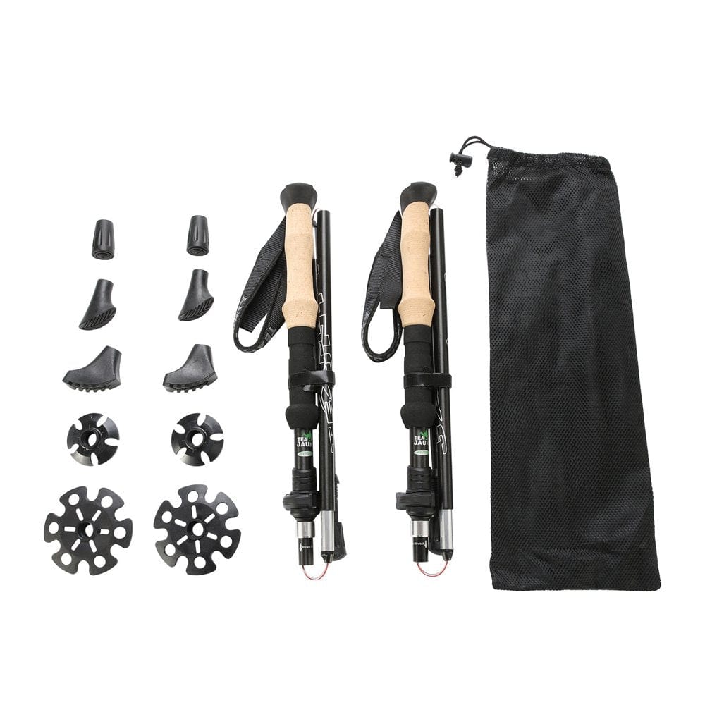 Climbing Climbing WMYBD Two-Pack Folding Trekking Poles Trekking Cane Accessory Set Aluminum Alloy