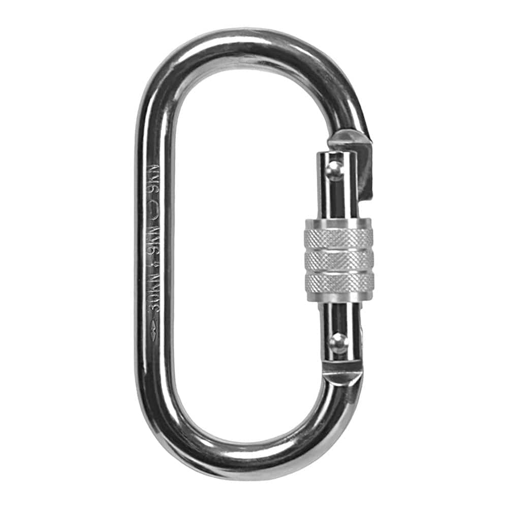 Fardo Climbing Carabiner Druable Wear-Resistant Aluminum Alloy Heavy-Duty Climbing Equipment Twist Lock Rescue Accessories