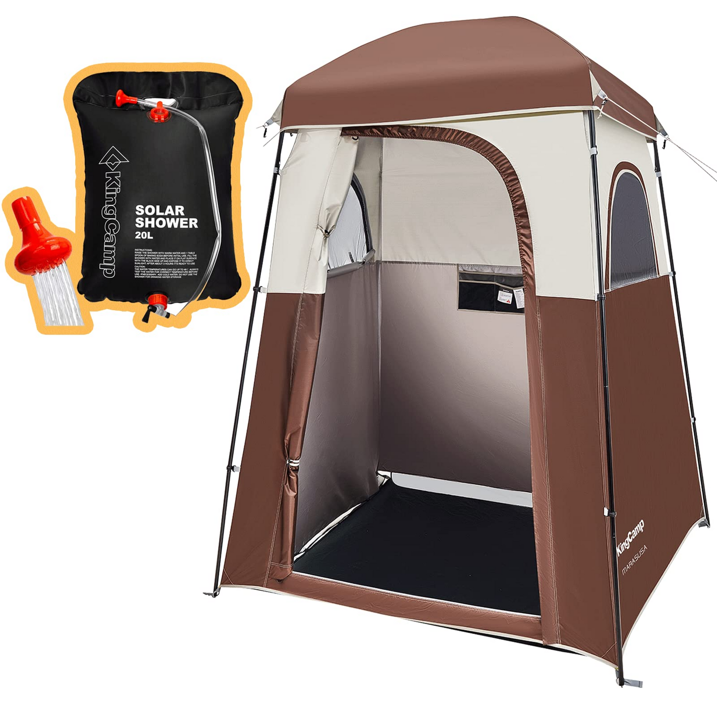 KingCamp Outdoor Privacy Shower Tent
