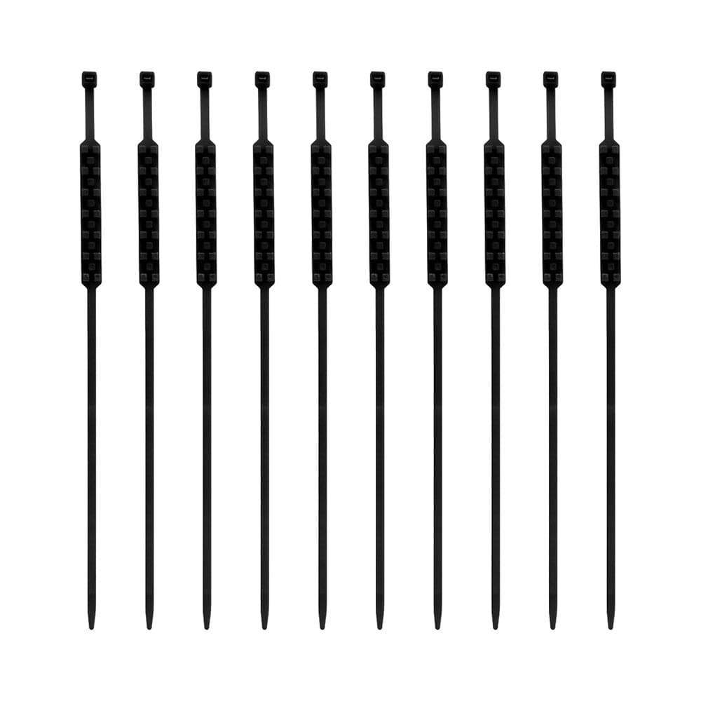 Motorcycle Snow Chains 10 Portable Tires Traction Nylon anti Chain with Universal Adjustable Easy to Install for Snow Ice Sand Mud Road Climbing Winter Emergency Accessories