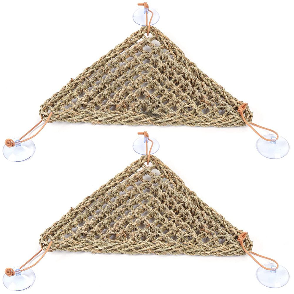 Reptile Lizard Bearded Dragon Hammock Reptile Lounger Hermit Crab Climbing Toys Accessories 2 PCS