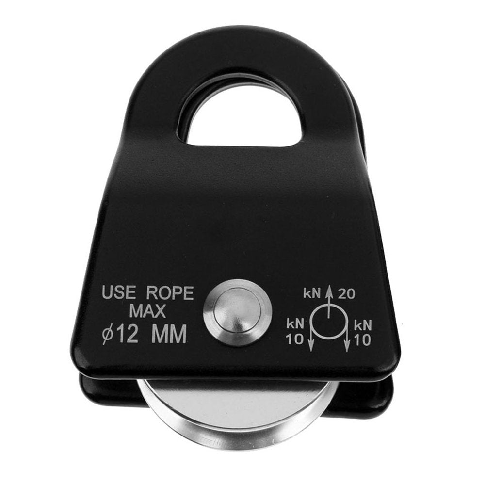 Climbing Side Swing Pulley Climber Hardware Safety Accessory Purple 2 Pieces