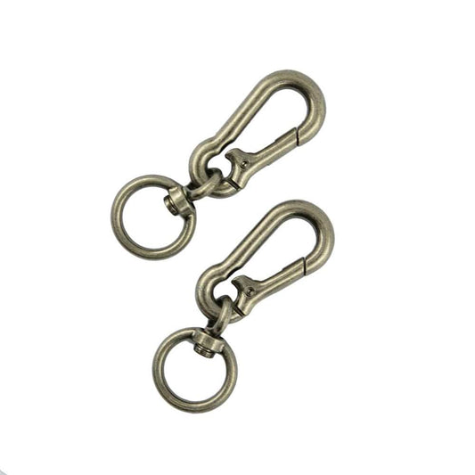 2Pcs Masabiners Hook Quickdraws Climbing Clip Hiking Accessory Camping - Antique