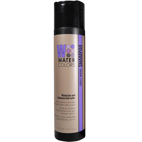Watercolors Color Depositing Sulfate & Paraben Free Shampoo, Maintains & Enhances Haircolor - Violet Washe 8.5 oz