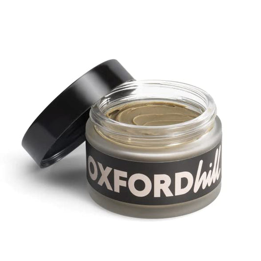 OXFORDhill Premium Styling Clay Pomade for Men - High Hold Matte Finish Made with Just FIVE Natural and Organic Ingredients - Nourishes All Hair Types - Non-Oily, Cruelty Free, American Made