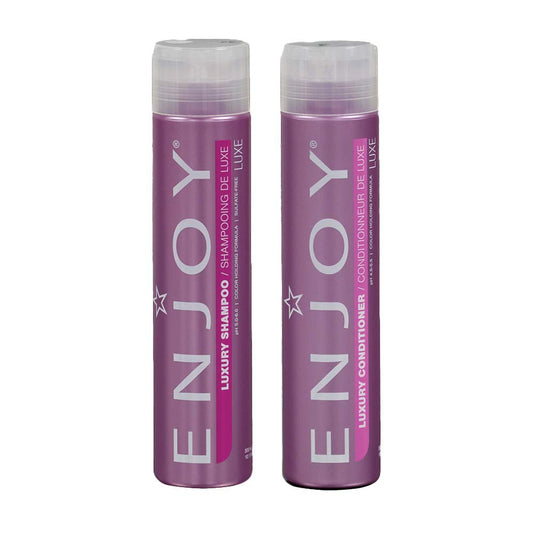 ENJOY Luxury Shampoo and Conditioner (10 OZ) Strengthening, Smooth, Soft, Silky Hair Care with Moisturizing Formula