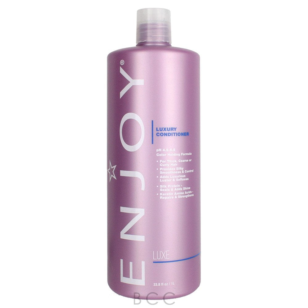 ENJOY Luxury Conditioner (33.8 OZ) – Smooth, Soft, Silky Hair Conditioner with Moisturizing Formula
