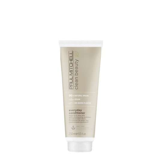 Paul Mitchell Clean Beauty Everyday Conditioner, Ultra-Rich Formula, Improves Elasticity, For All Hair Types, 8.5 fl. oz.