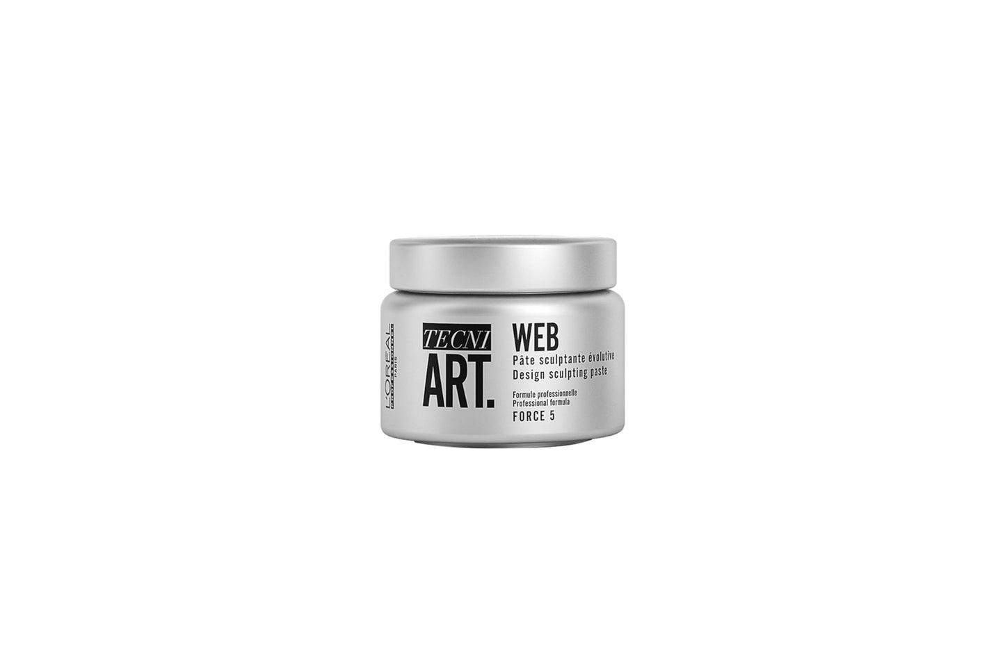 L'Oreal Professionnel Web Sculpting Paste | For All Hair Types | Pomade and Styling Gel | Provides Strong Hold | 5.1 Fl. Oz.