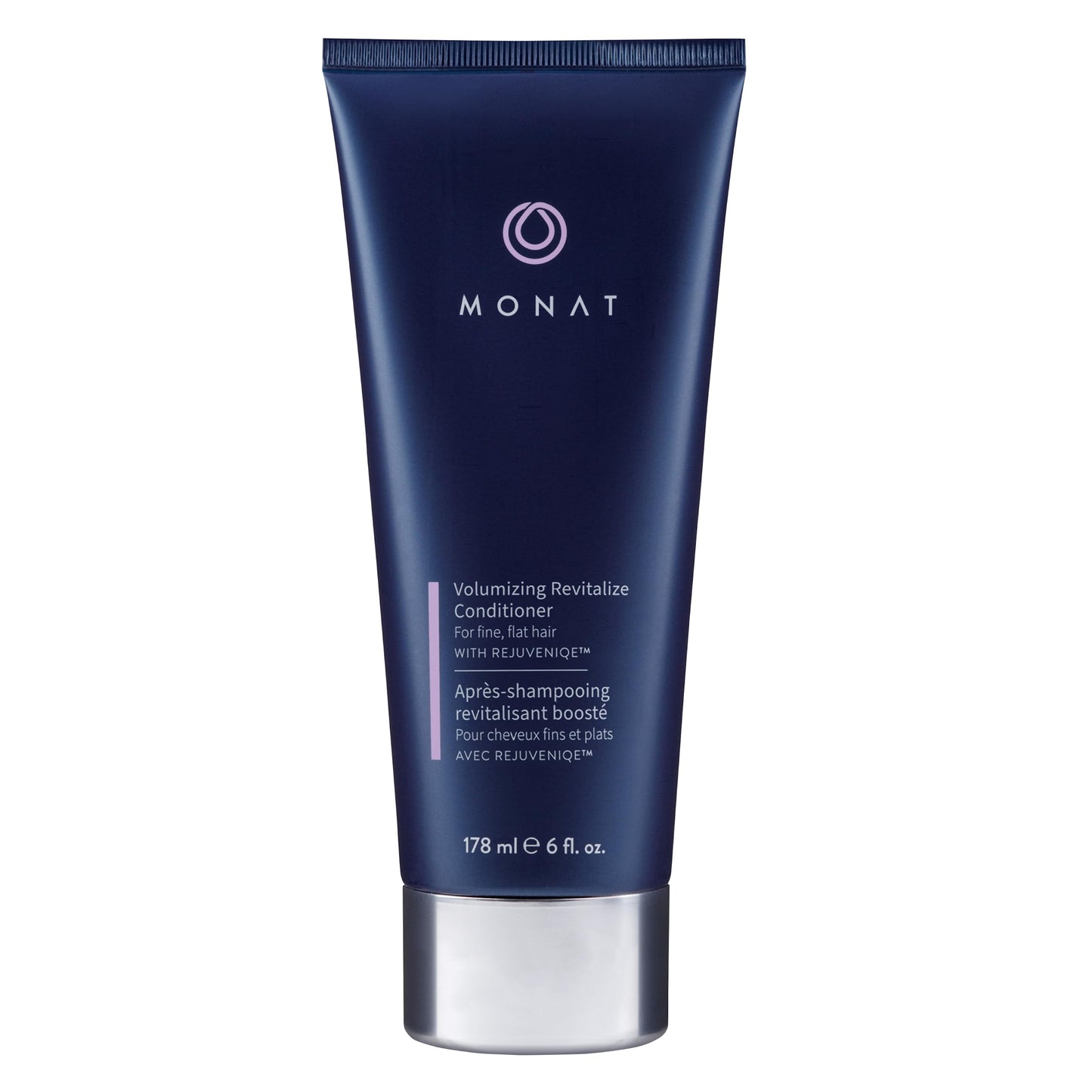 MONAT Volumizing Revitalize Conditioner Infused with Rejuveniqe - Lightweight Hair Volumizing Conditioner for Fine, Flat Hair, for Softness and Shine - Net Wt. 178 ml ℮ 6 fl. oz.