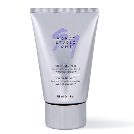 MONAT Studio One Blow Out Cream - Anti Frizz Hair Care/Hair Cream Helps Smooth and Soften Hair While Using Heat Hair Styling Products. Thermal/Heat Protectant For Hair - Net Wt. 118 ml / 4 fl. oz.