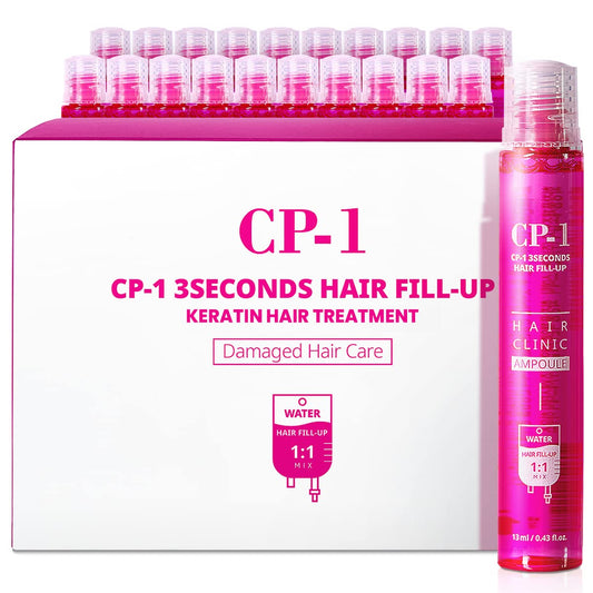 CP-1 3 Seconds Keratin Hair Treatment | Mother's Day | Ready-To-Gift | Hair Mask, Rinse Off Deep Conditioner for Dry Damaged hair, Protein Mask, Salon quality self hair care (13ml 20ea SET)