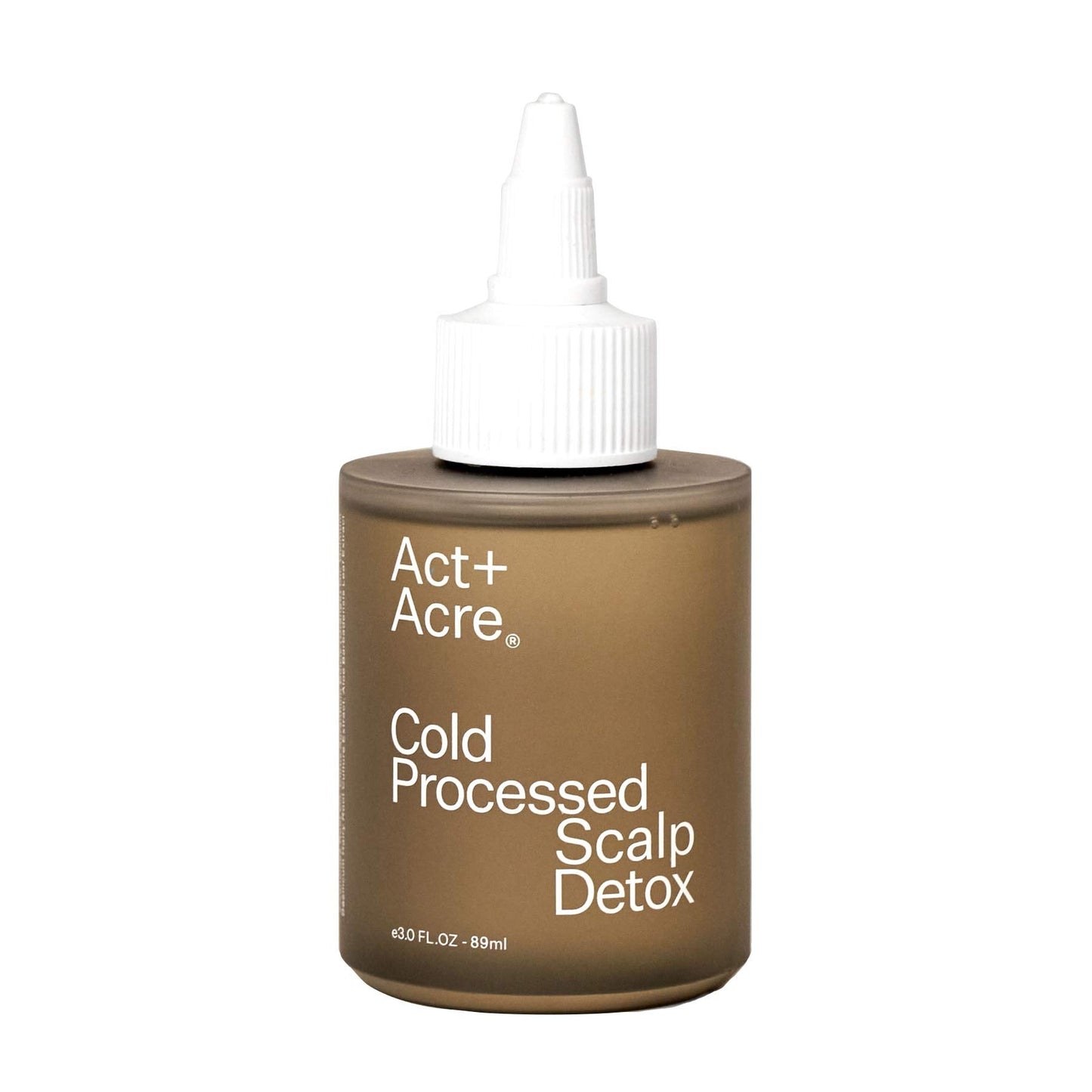 ACT+ ACRE Cold Processed Scalp Detox Oil - Sulfate Free Scalp Care with Oil for Flakey and Dry Itchy Scalp -Promotes Thicker and Fuller-Looking Hair