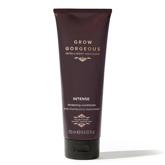 Grow Gorgeous Intense Conditioner - With Caffeine and Omegas for Thicker, Fuller Hair - Vegan, 8.45 oz.