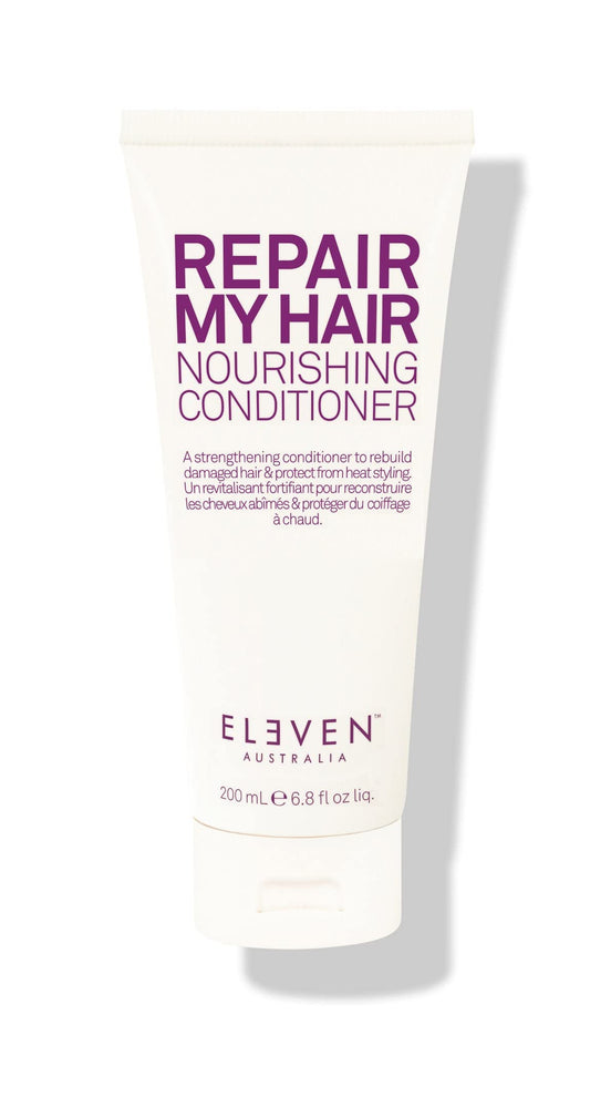 ELEVEN AUSTRALIA Repair My Hair Nourishing Conditioner Rebuild Damaged Hair & Protect From Heat Styling - 6.8 Fl Oz
