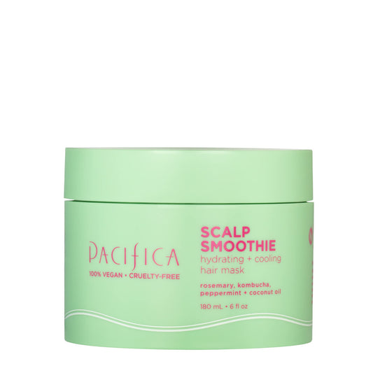 Pacifica Beauty, Hydrating Scalp Smoothie Leave-In Repair Hair Mask & Scalp Treatment, Rosemary Oil, Hydration Scalp Mask, Dry Scalp Treatment, For All Hair Types, Kombucha, Silicone Free, Vegan