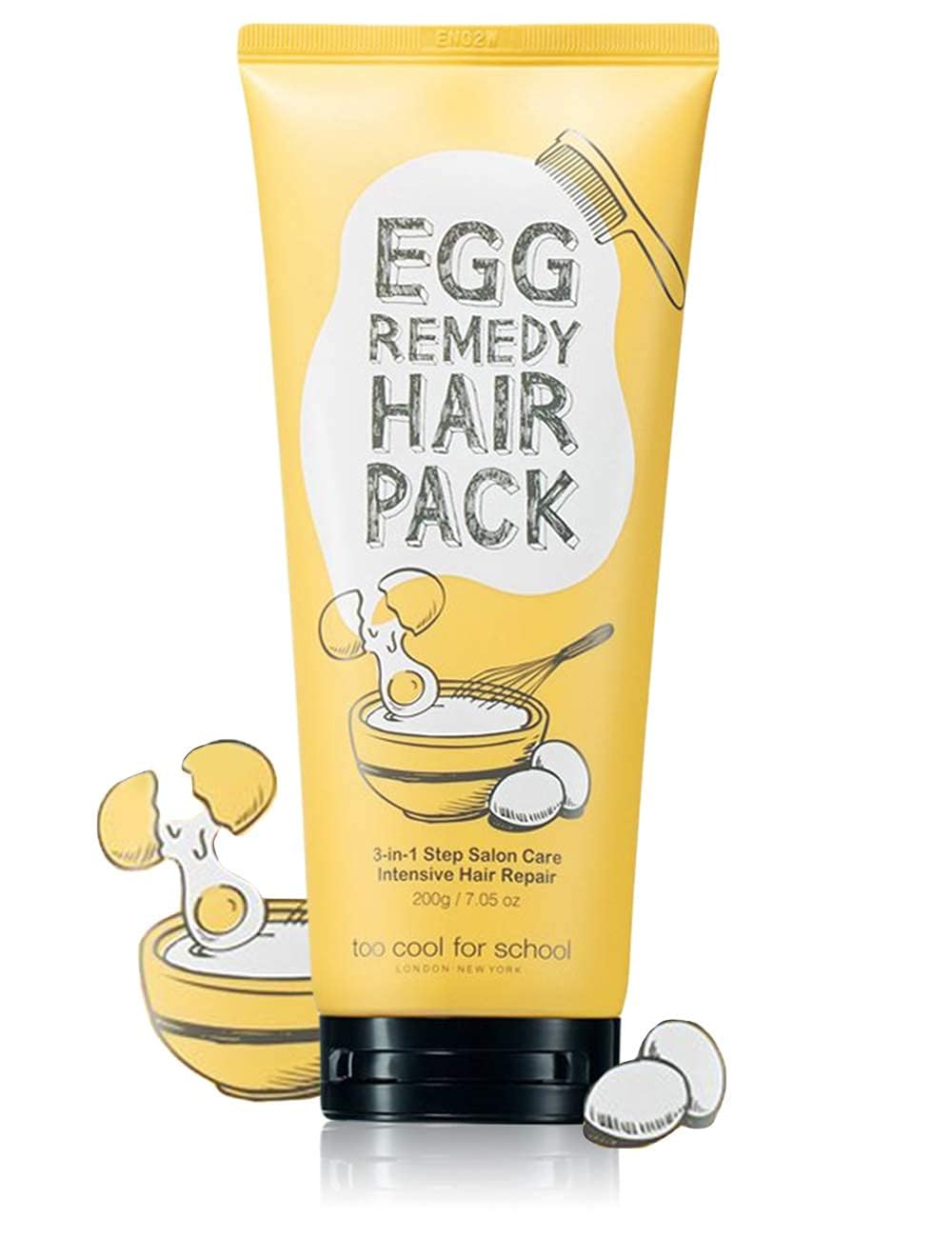 Too Cool For School Egg Remedy Hair Pack, 7.05 oz