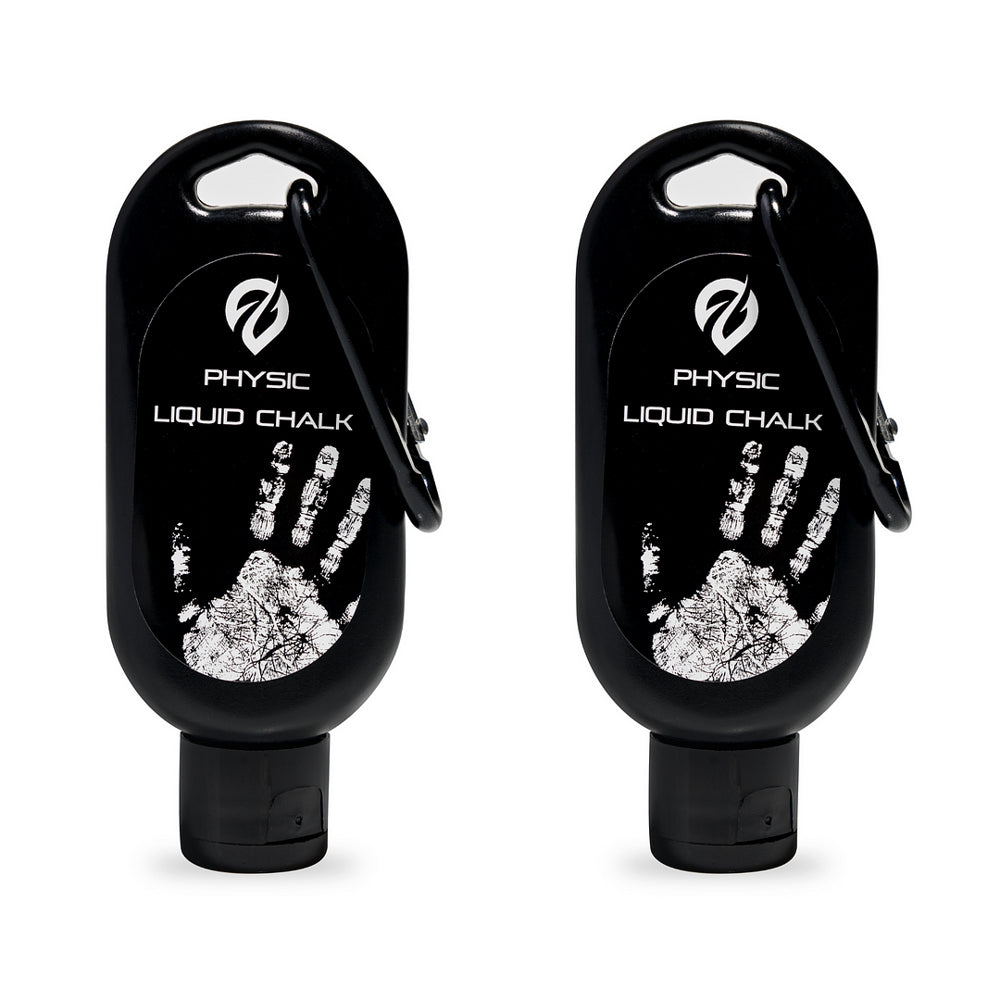 Physic Liquid Chalk for Weightlifting, Gymnastics, Rock Climbing, and Dancing. Experience a Stronger Grip and Better Results with Sweat Resistant and Long Lasting Gym Chalk. Shake before Use. 50Ml