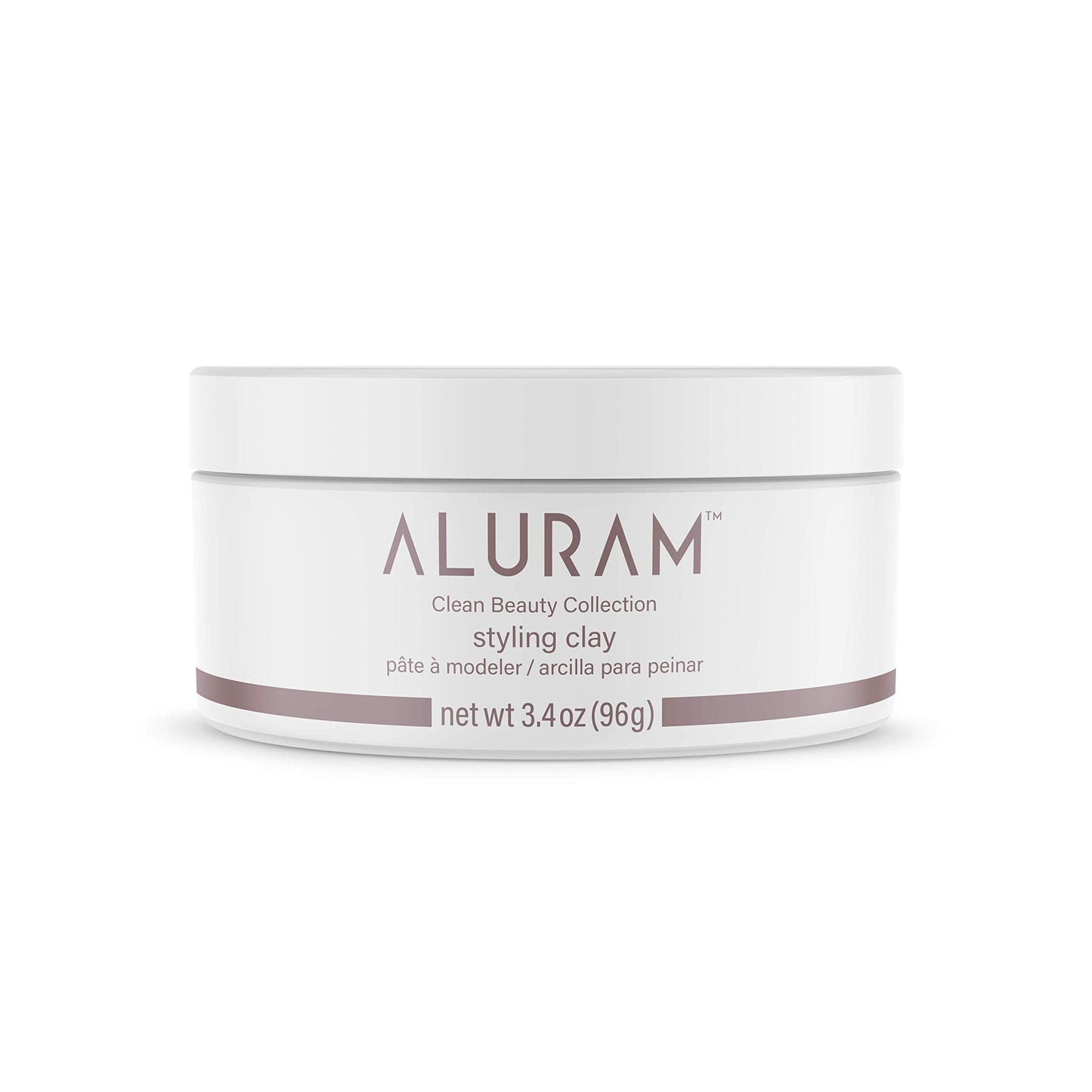 Aluram Hair Styling Clay with a Soft Satin Finish - Cruelty Free 3.4oz