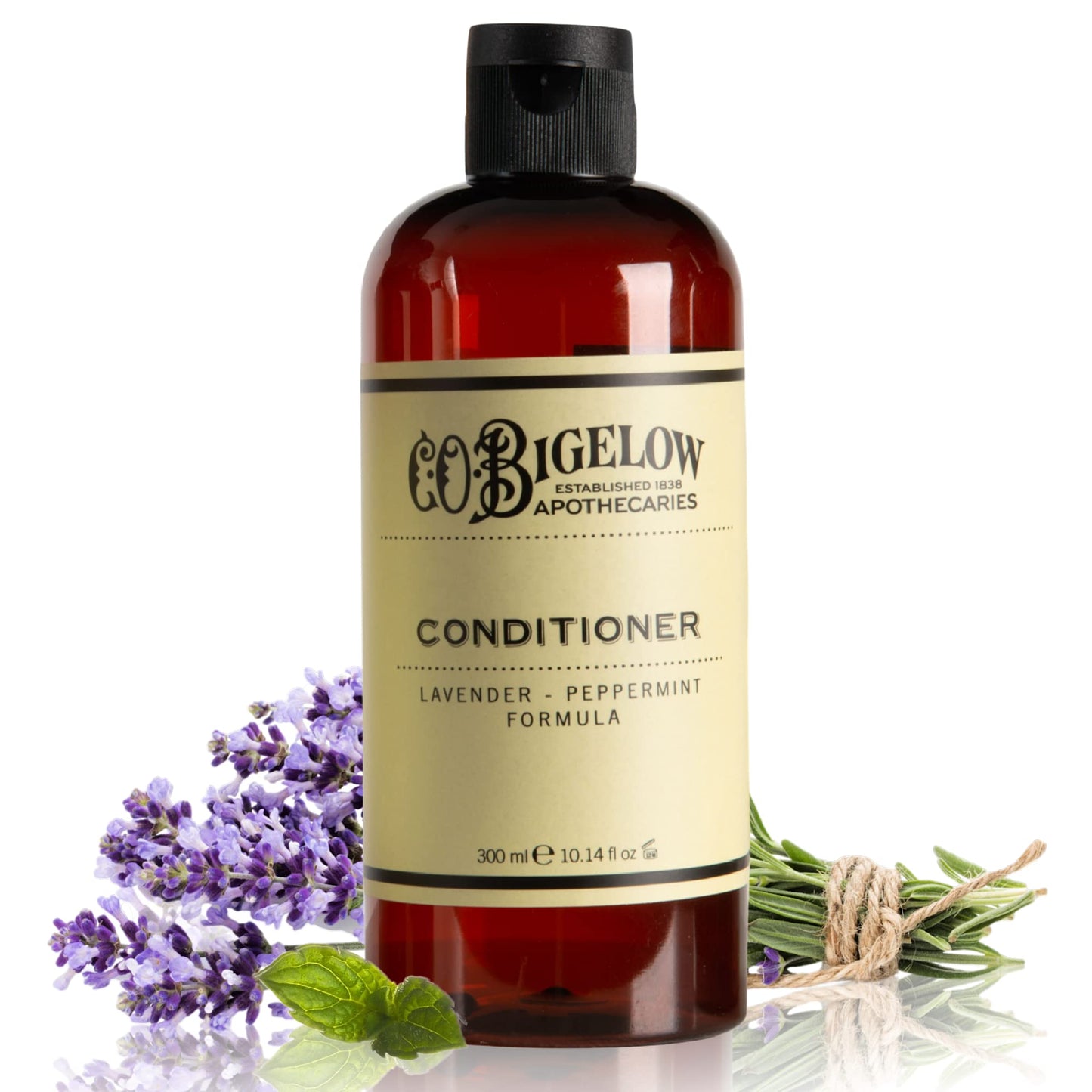 C.O. Bigelow Conditioner, Lavender Peppermint Conditioner Moisturizes & Softens Hair, Hydrating Luxury Conditioner for Men & Women, 10.4 Fl Oz.