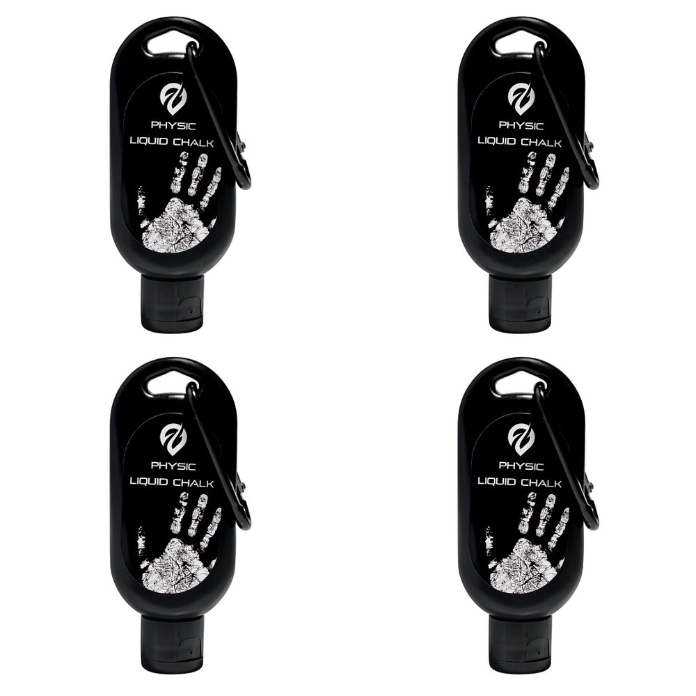 Physic Liquid Chalk for Weightlifting, Gymnastics, Rock Climbing, and Dancing. Experience a Stronger Grip and Better Results with Sweat Resistant and Long Lasting Gym Chalk. Shake before Use. 50Ml