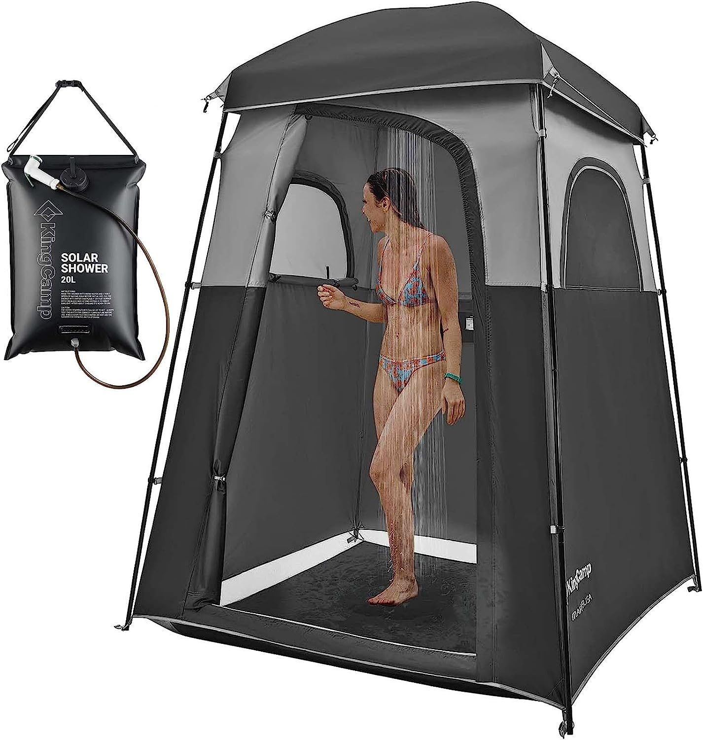 Spacious shower  tent