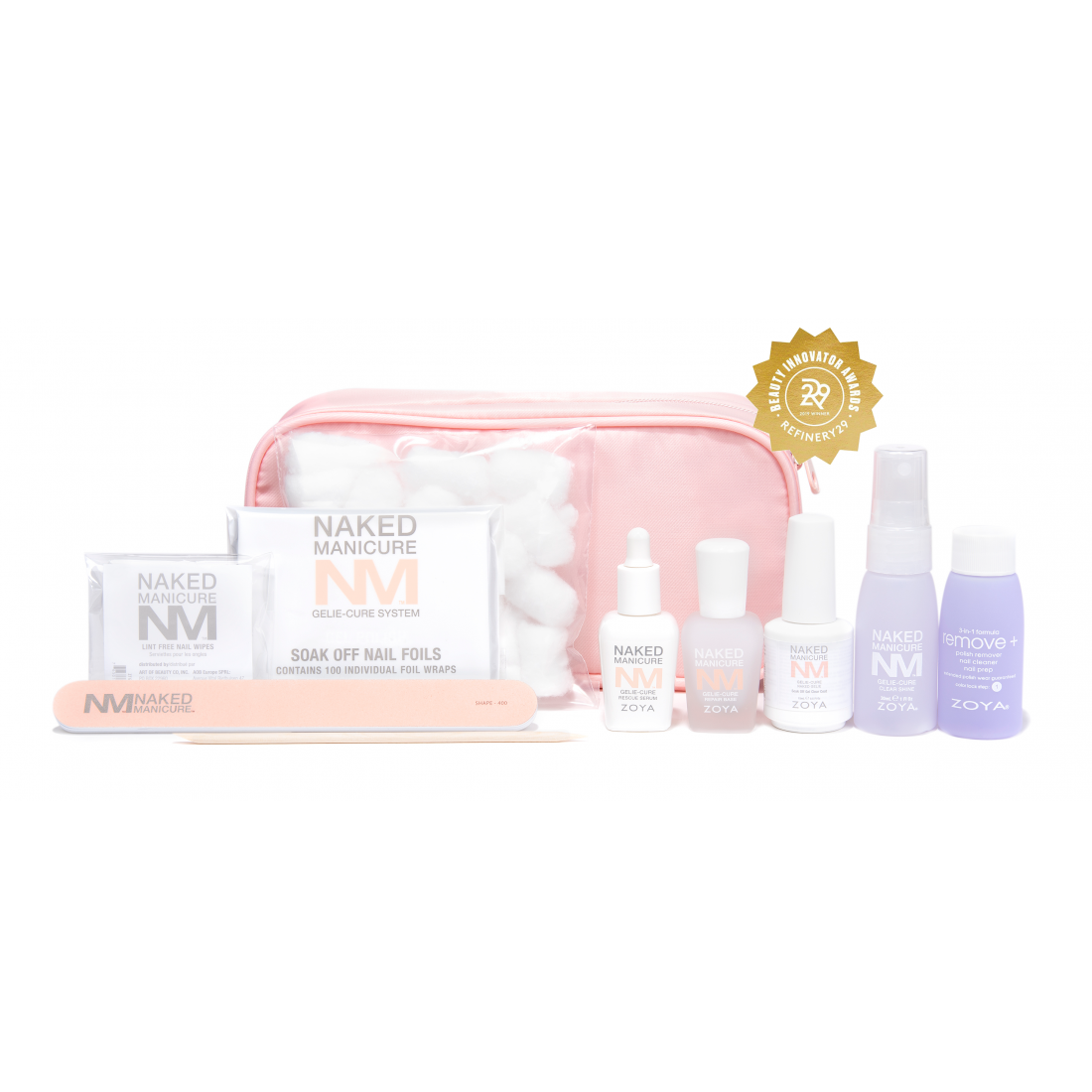 Zoya - Gelie-Cure Foundation Pro Kit - No Light - #ZTGCF01