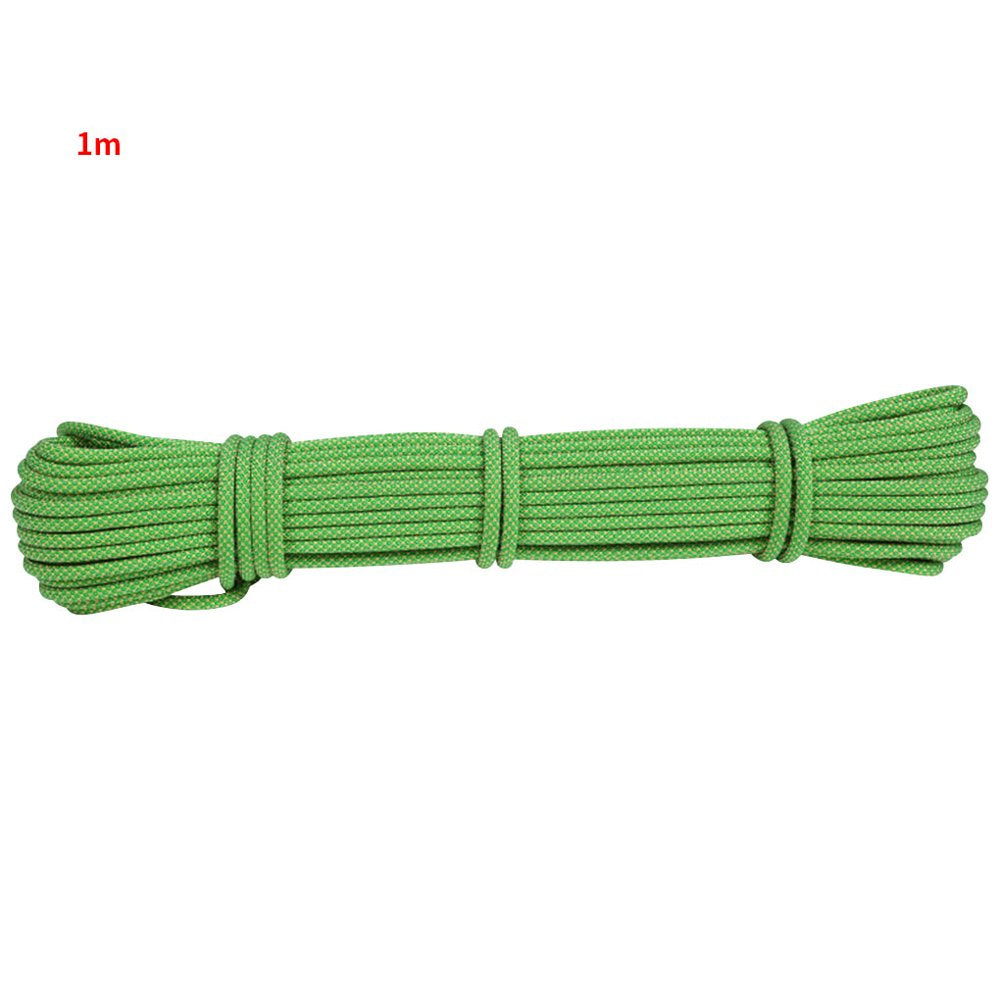 Jinsenhg Climbing Rope Portable 6Mm Non-Slip Downhill Rope Outdoor Climbing Rope Rope Outdoor Activity Survival Accessory Green 1M