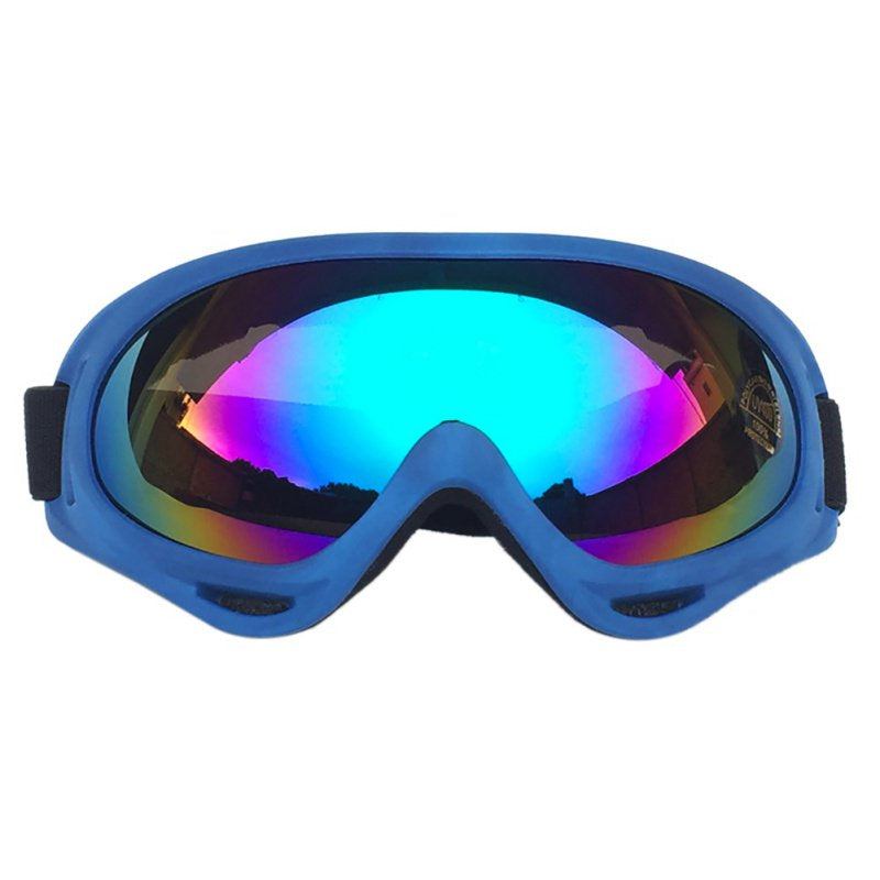 Fysho Unisex Adjustable Ski Goggles PC UV 400 Protective Lens Windproof Dust-Proof for Snowboard Snowmobile Rock Climbing Riding