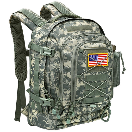 Hommtina 50L Tactical Backpack Assault Pack Hunting Backpacks for Men Women (ACU)