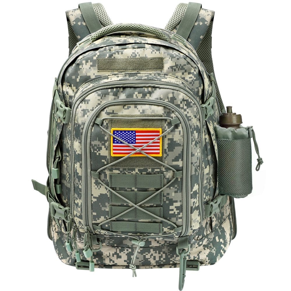Hommtina 50L Tactical Backpack Assault Pack Hunting Backpacks for Men Women (ACU)