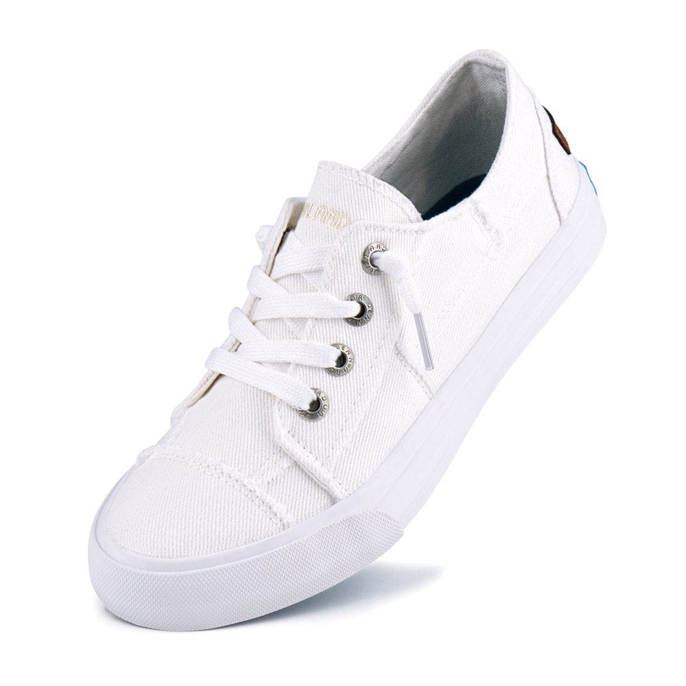 JENN ARDOR Women’S Slip on Shoes Canvas Comfortable Sneakers Walking Flat Lady Shoes Loafers for Walking, Running, Climbing