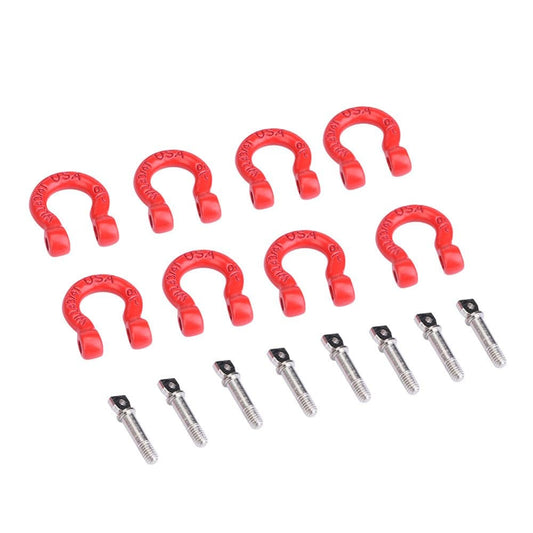 Kritne RC Lock Catch, RC Tow Shackle, 8PCS for RC Climbing Crawler Car Accessory Parts