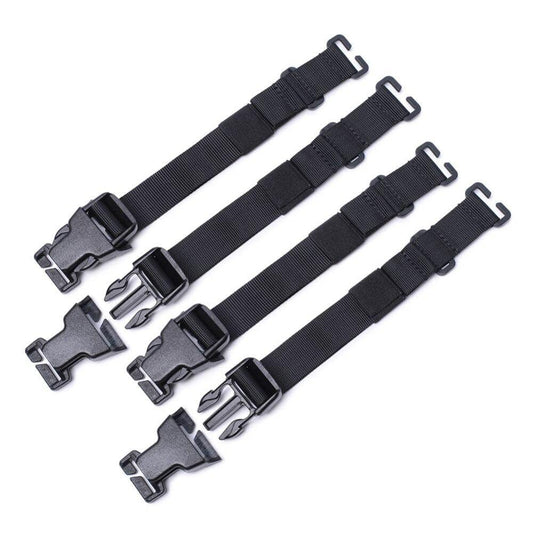 Left Wind 4PCS Molle System Straps MOLLE Backpack Accessory Straps Outdoor Sports Climbing Hiking Bag Chest Straps