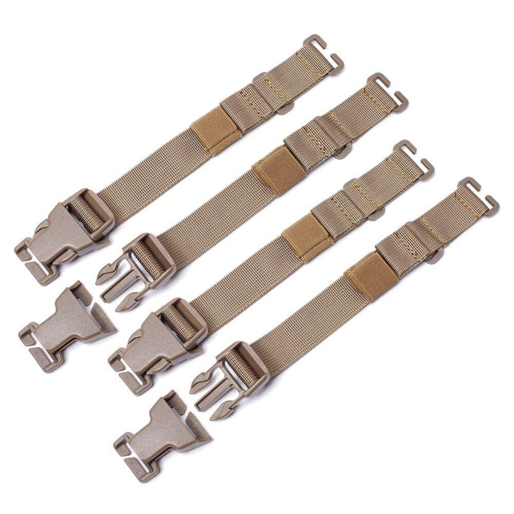 Left Wind 4PCS Molle System Straps MOLLE Backpack Accessory Straps Outdoor Sports Climbing Hiking Bag Chest Straps
