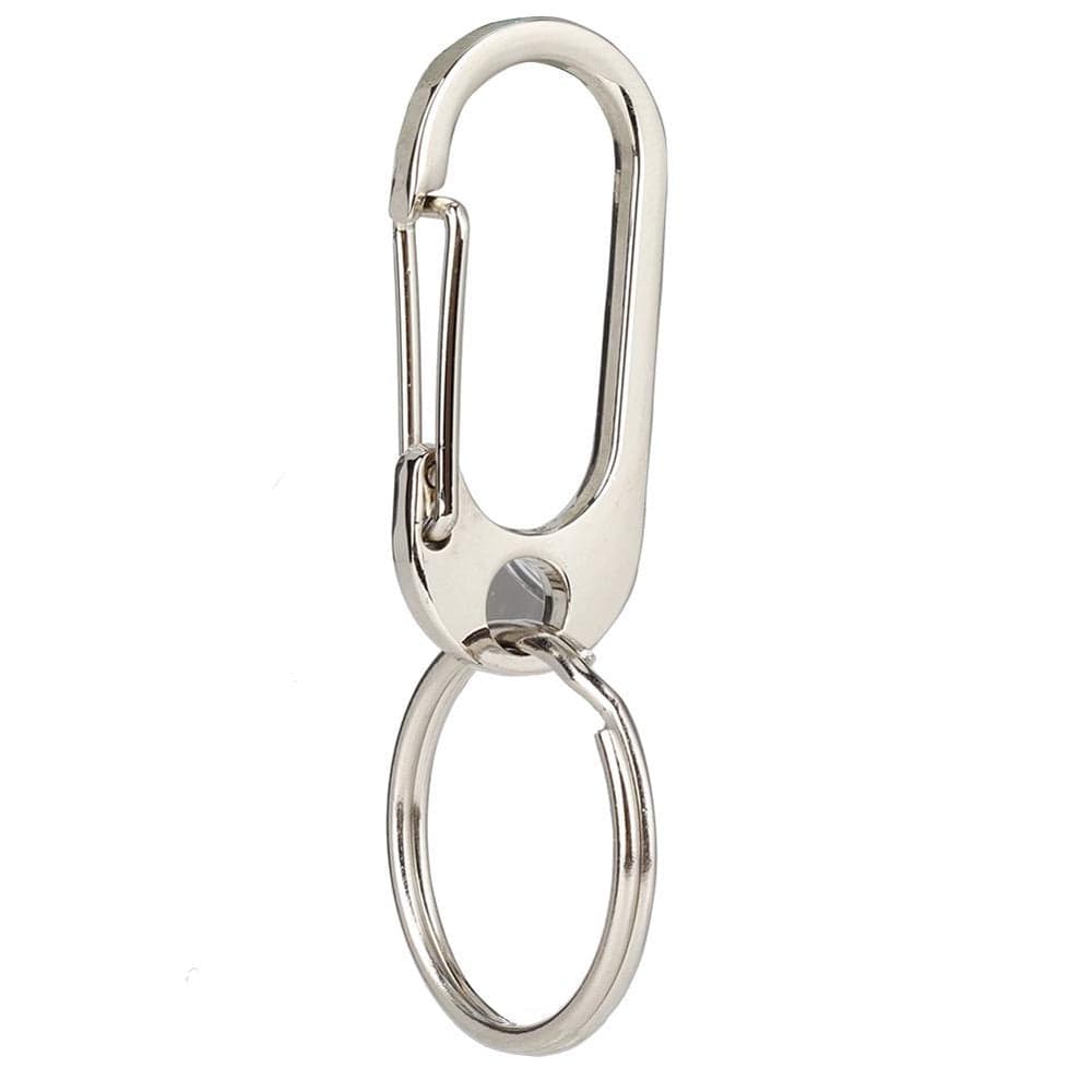 Mgaxyff Key Chain Clip,Key Ring,Outdoor Alloy Quick Release Carabiner Key Buckle Clip Keyring Climbing Accessory