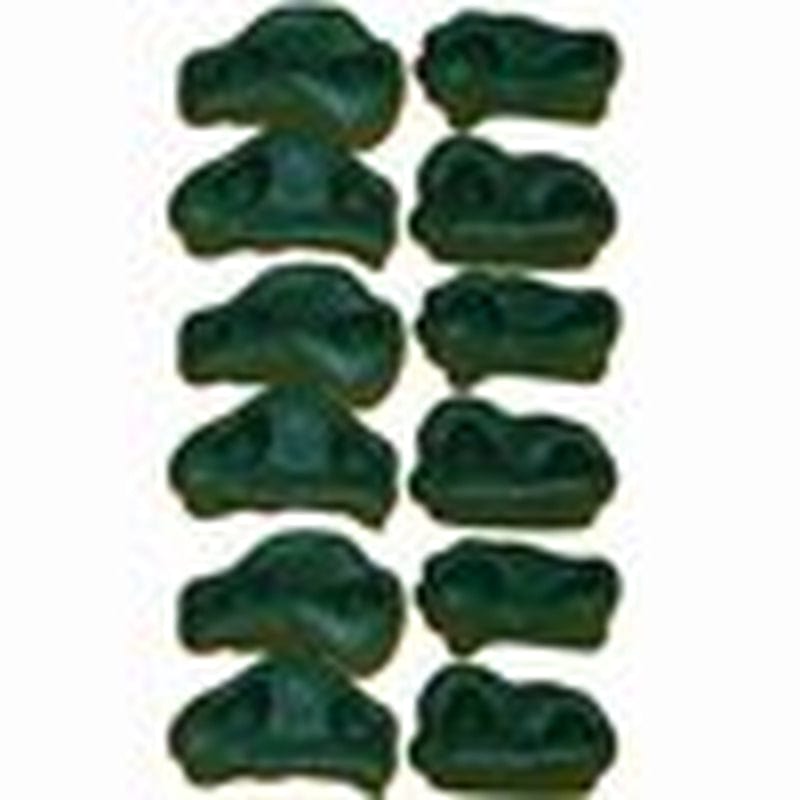 Playkids Rock Holds (Small) for Swing Set Playground Rock Wall - Rock Climbing Pegs Grips for Kids Children