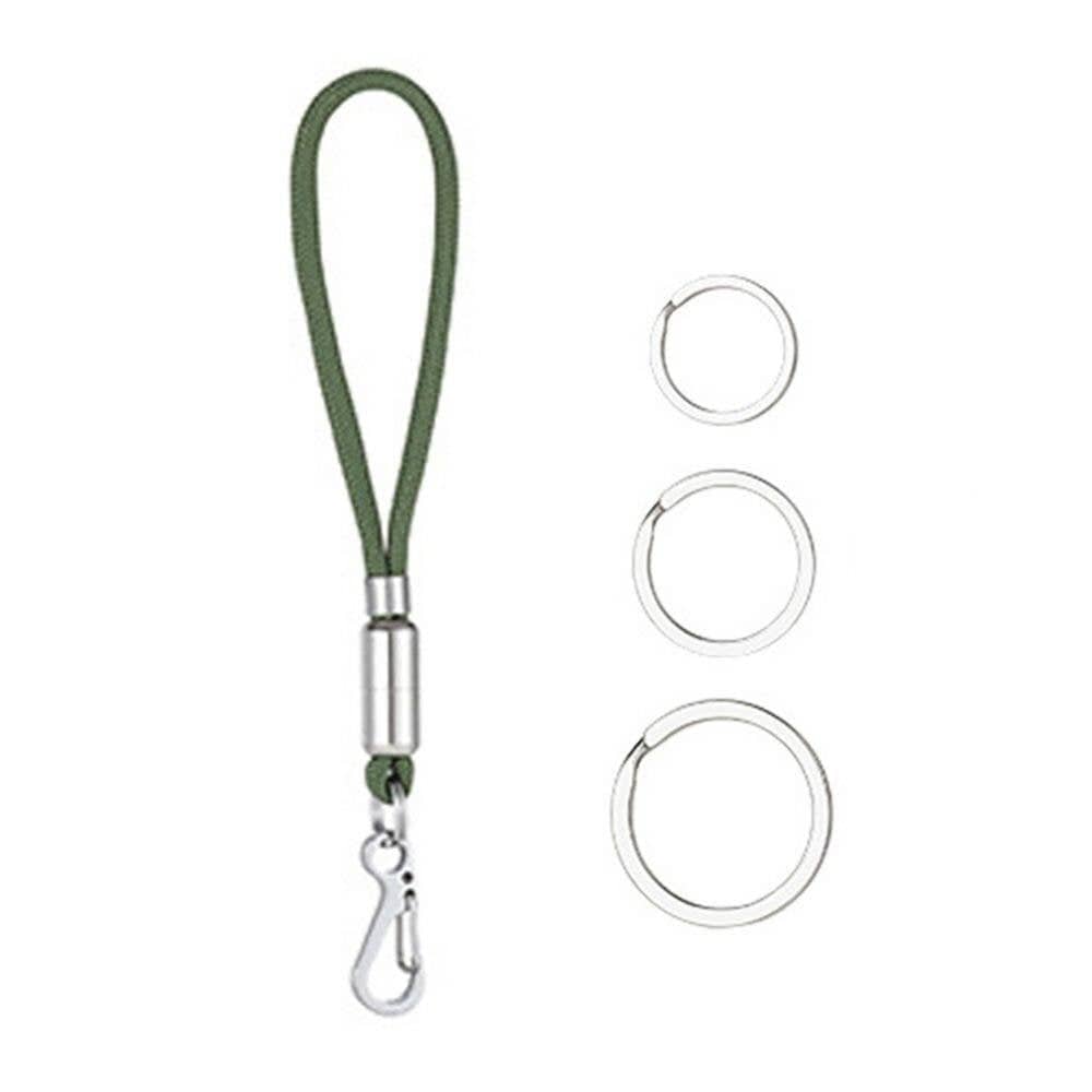 Promotion Clearance Outdoor Keychain Carabiner Anti-Lost Hand Strap Keys Tools Holders Camping Hiking Climbing Hand Straps Outdoor Accessories